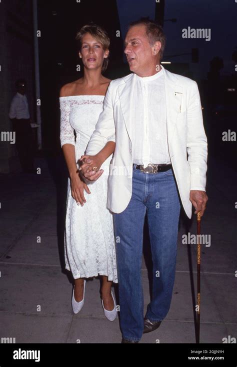 Jamie Lee Curtis and Tony Curtis at the Screening of Streets of Fire on ...