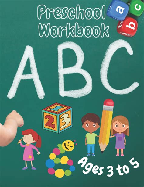 Buy Preschool Workbook - Ages 3 to 5, , Numbers 1-10, Alphabet, Pre ...
