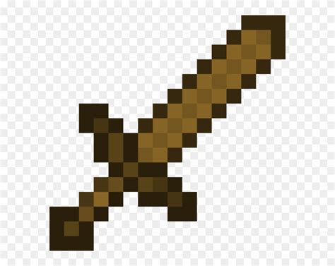 Download Wooden Sword Printable Minecraft Wooden Sword Papercraft - Minecraft Wooden Sword ...