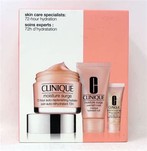 Clinique Skin Care Specialists Moisture Surge 3 Piece Set - Walmart.com