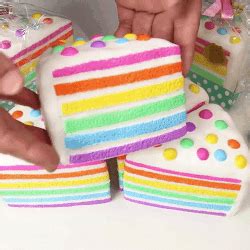 rainbow cake on Tumblr