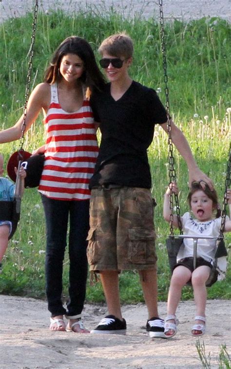 Selena Gomez visits Justin Bieber's family in Toronto June 1 2011