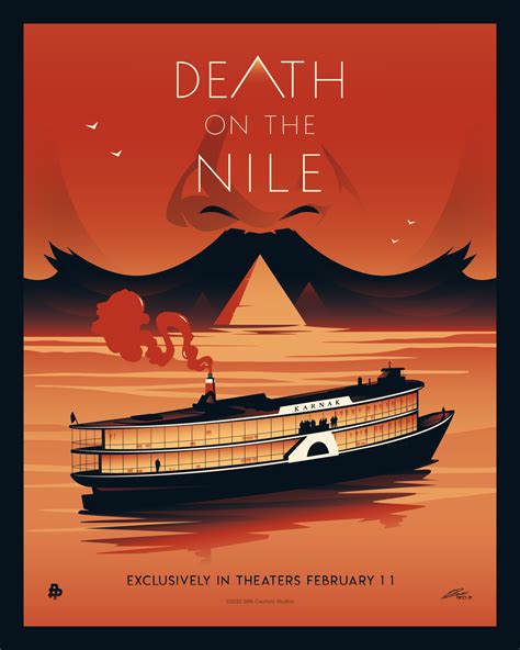 OFFICIAL DEATH ON THE NILE Poster Art | Poster By Rico Jr