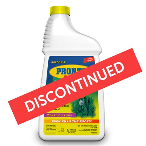 Discontinued - Gordon's® Pronto® Fast Acting Vegetation Killer Concentrate