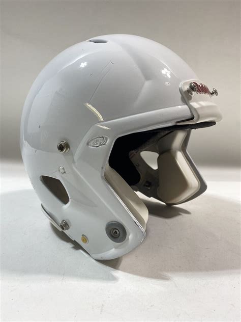 RIDDELL SPEED HIGH GLOSS WHITE FOOTBALL HELMET SIZE ADULT/VARSITY MEDIUM | eBay