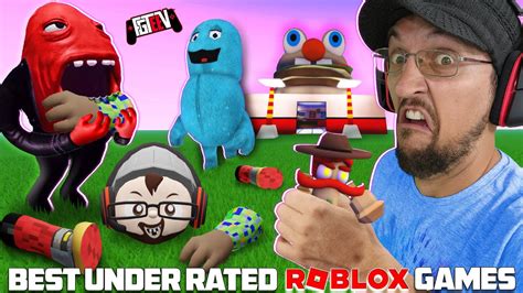 Best Scary ROBLOX Food Games! (FGTeeV's Brother plays Eggface, FeeGee plays Mr. Fast Food Obby ...