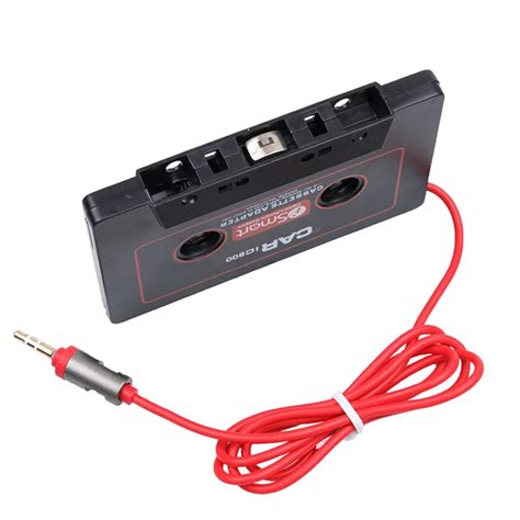 Car Cassette Tape Adapter Cassette Mp3 Player Converter 3.5mm Jack Plug For iPod For iPhone AUX ...