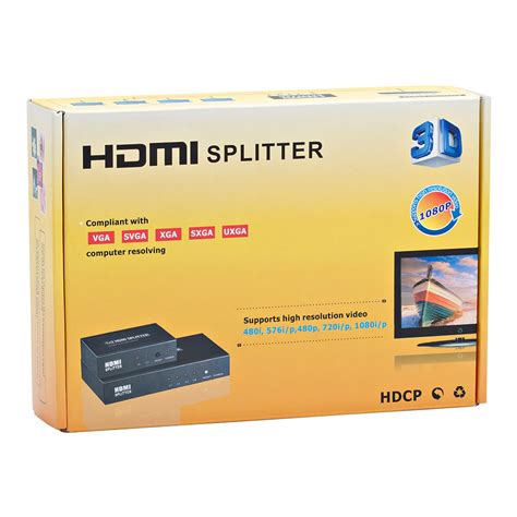 HDMI Splitter Powered 1x4