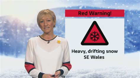 Wales Weather: Red Warning for snow and wind! | ITV News Wales