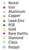 Major Mineral Deposits Map : r/earth2io