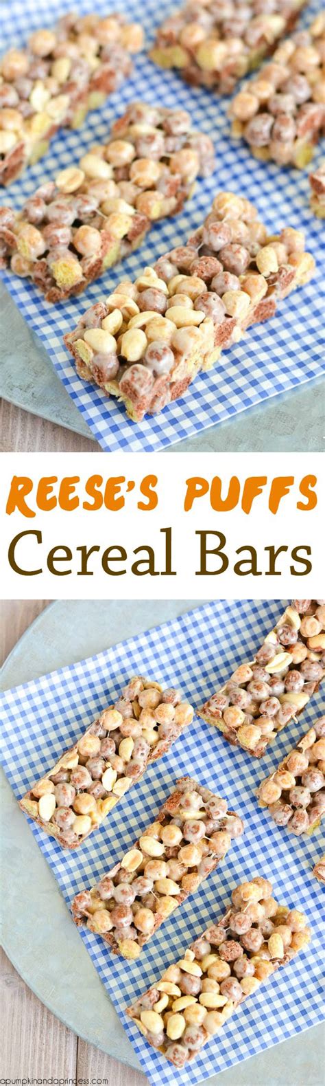 Reese's Puffs Cereal Bars - A Pumpkin And A Princess