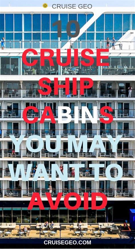 10 Cruise Ship Cabins You May Want to Avoid | Cruise planning, Cruise ...