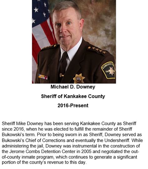 Sheriff History | Kankakee County Sheriff