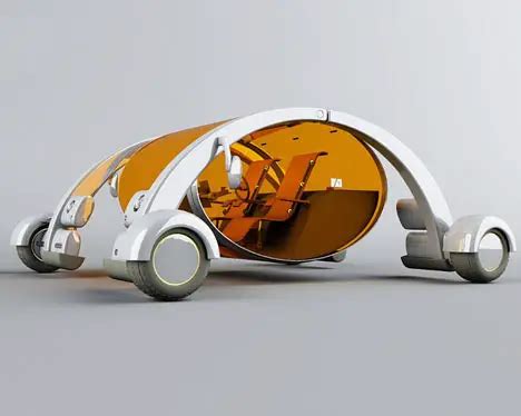 Future Electric Car Design by Duncan Campbell - Tuvie Design