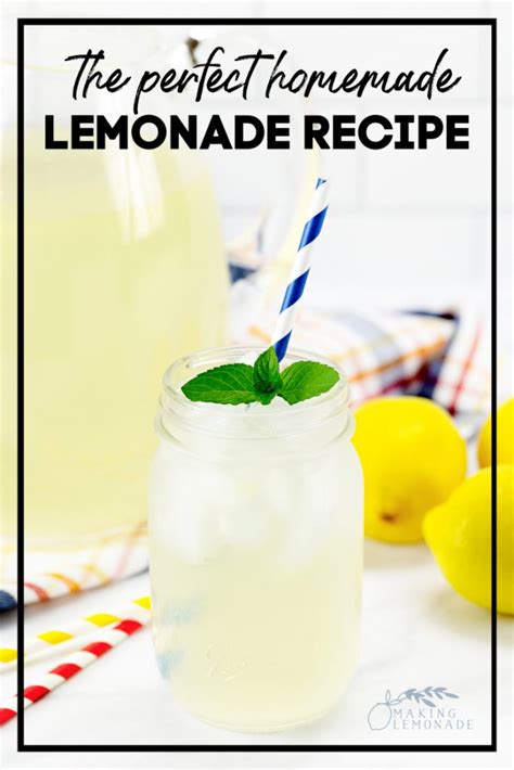 How to Make the Best Lemonade Ever - Making Lemonade