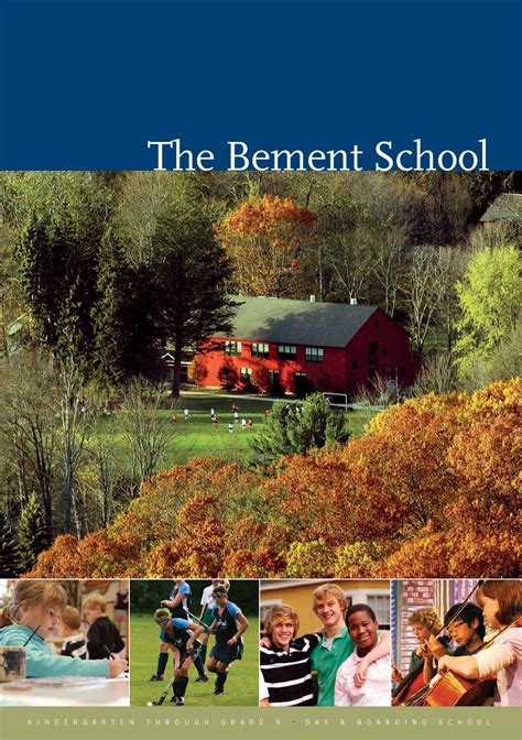 Bement viewbook 2014 by The Bement School - Issuu