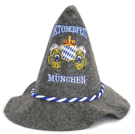 Souvenir Gray Munich Oktoberfest | German Hats - German Import Haus