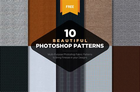 10 Free Photoshop Patterns (Fabric) :: Behance