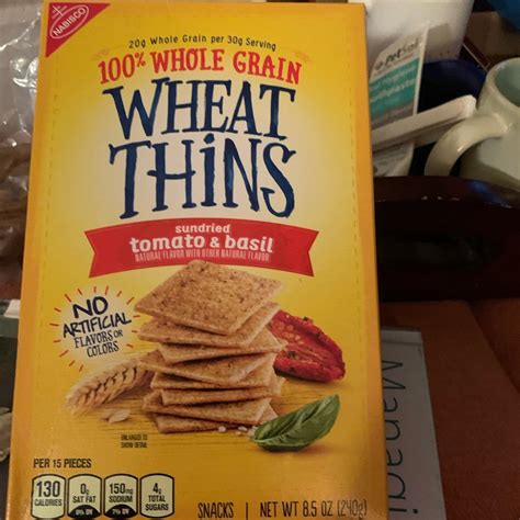 Nabisco Wheat Thins Sundried Tomato Reviews | abillion