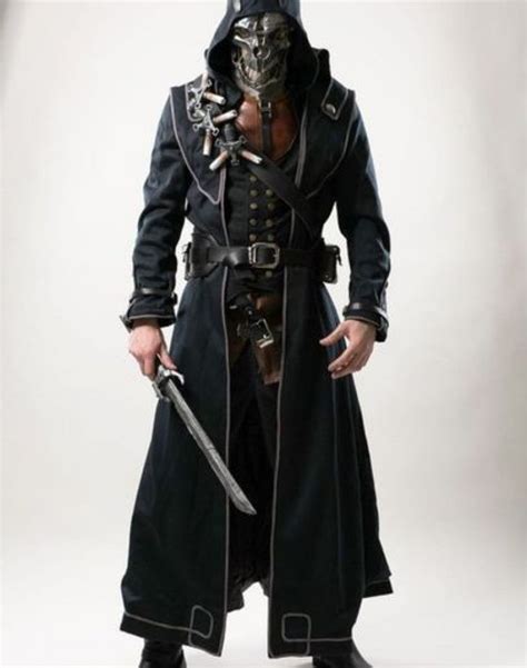 Dishonored Corvo Attano Coat | Long Trench Halloween Outfit