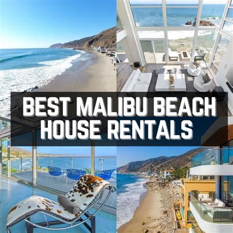 13 BEST Malibu beach house rentals I Beach houses in Malibu