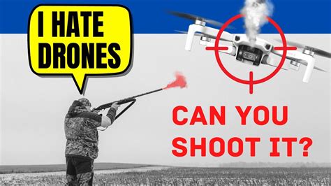 Target Acquired: Can You Shoot Down a Drone? SOME DID :-( - YouTube