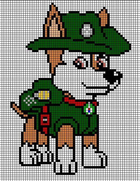 Pixel Pat Patrouille Paw Patrol Marshall S Badge Pixel Art Lego Art | The Best Porn Website