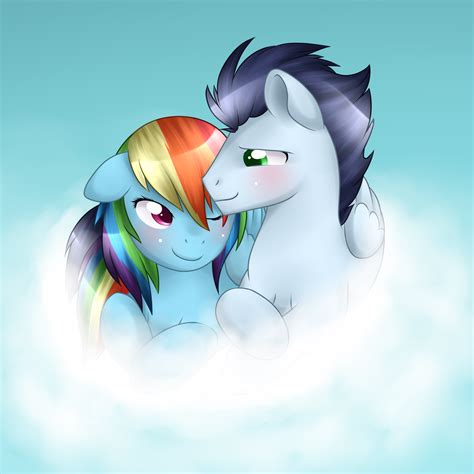 Rainbow Dash and Soarin by Kitsunewolf95 on DeviantArt