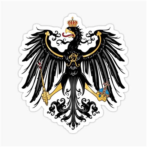 "Prussian eagle" Sticker by Hotte89 | Redbubble