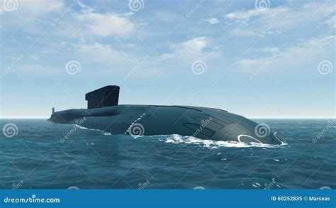 Russian Borei Class Submarine Close Up Stock Image - Image of army, borey: 60252835