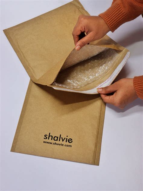 Printed Waterproof Bubble Kraft Mailer – Shalvie