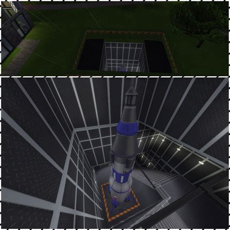 Built a rocket silo for my sim. : r/thesims