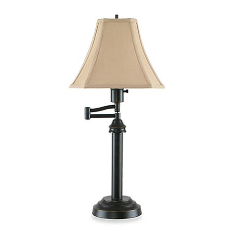 Restoration Bronze Finish Swing Arm Table Lamp - Bed Bath & Beyond