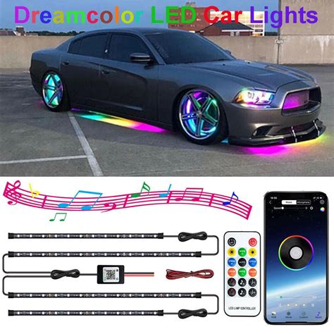 Amerteer RGB Dreamcolor led Car underglow lights Automobile chassis ...