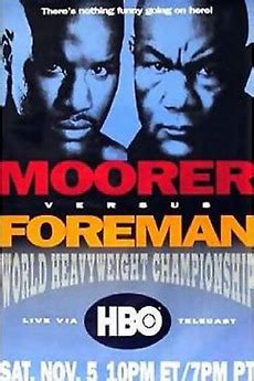 ‎George Foreman vs Michael Moorer (1994) • Film + cast • Letterboxd