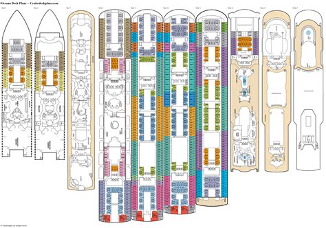 Oceana Deck 11 Deck Plan Tour