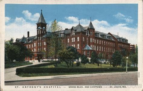 St. Anthony's Hospital St. Louis, MO Postcard