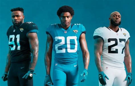 Jacksonville Jaguars unveil new uniforms