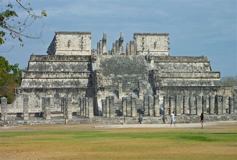 The Temple of the Warriors is one of the most impressive and important structures at Chichen ...