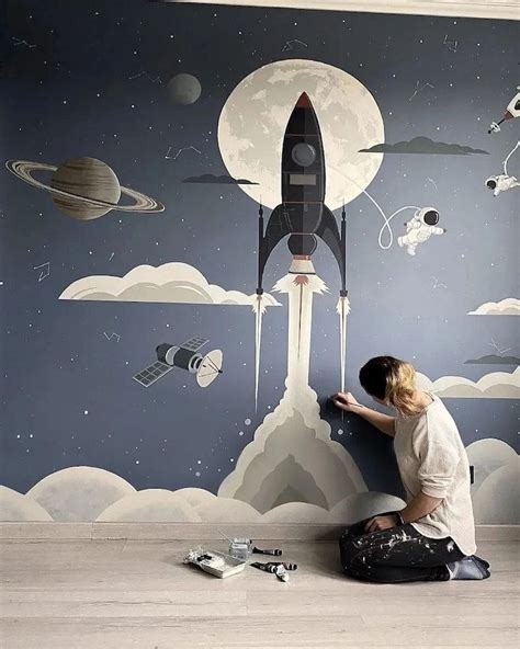 Excellent Artist Paints Fantastical Wall Murals For Kids’ Bedrooms That Inspire Little Ones to ...