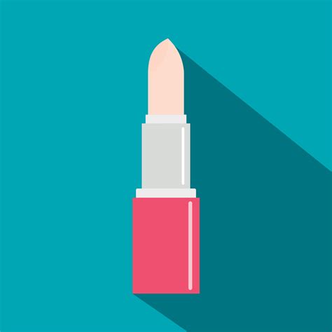 Chapstick icon, flat style 15042128 Vector Art at Vecteezy