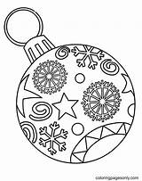 Christmas Ornaments Coloring Pages To Print  Free Printable sketch template