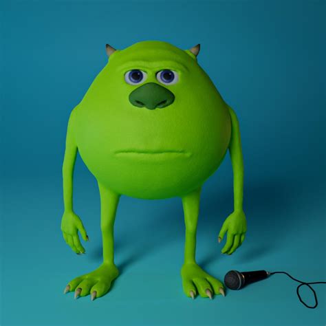 Mike wazowski meme :) : r/blender