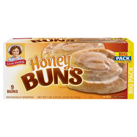 Little Debbie Honey Buns Breakfast Pastries - Big Pack - Shop Snack cakes at H-E-B