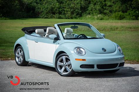 Baby Blue Volkswagen Beetle Interior