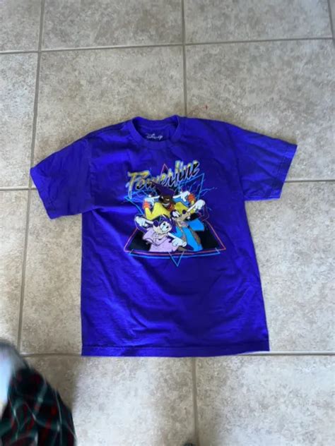 RARE DISNEY A Goofy Movie Powerline Trio Retro Purple T-Shirt Men’s medium $6.00 - PicClick