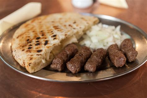 ćevapi are a grilled minced meat a specialty in Bosnia and Herzegovina