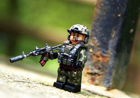 Special forces minifig Lego Custom Minifigures, Lego Minifigs, Legos, Lego Zombies, Lego ...