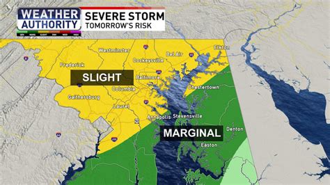 WEATHER ALERT | Severe weather threat for Maryland Thursday afternoon ...