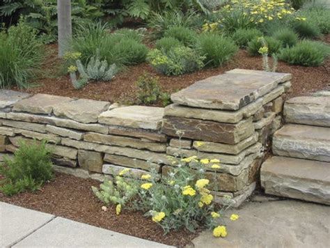 Flagstone Retaining Wall Ideas, Pictures, Remodel and Decor